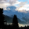 Argentière, un soir d'avril